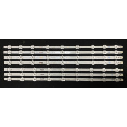 LED Backlight Strip Panasonic + Vestel 50" - 7 strips verticale x 9 LEDs - 465mm - 3V - 50'' NDV REV1.1/A + 50'' NDV REV1.1/B