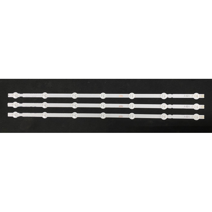 LED Backlight Strip LG 32" - 3 strips x 7 LEDs, 3V, 630mm, 32'' ROW2.1 Rev0.09