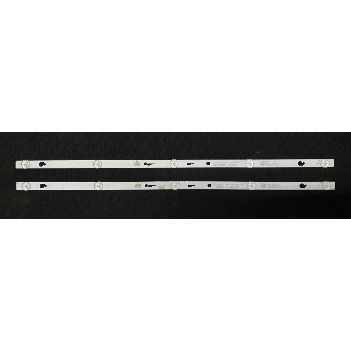 LED Backlight Strip other brands 32" - 2 strips x 5 LEDs - 6V - 565mm - TCL32D05-ZC22AG-31E