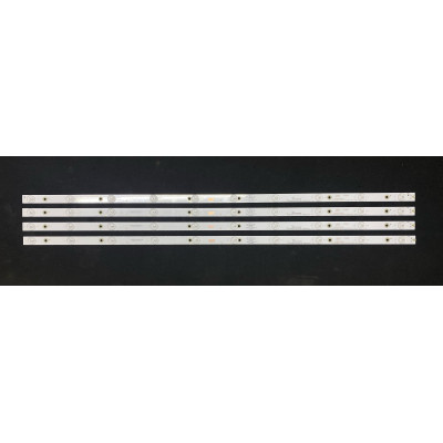 LED Backlight Strip other brands 39" - 4 strips x 10 LEDs - 3V - 780mm - HL-00390A28-1001S-01 A0