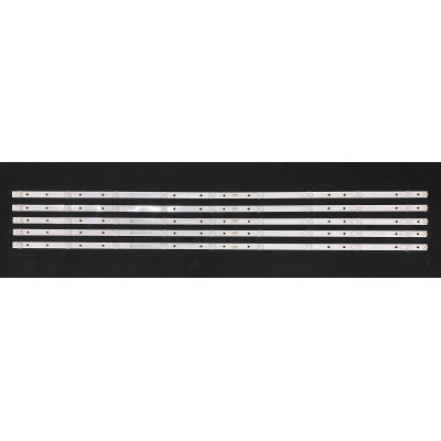 LED Backlight Strip Philips 50" - 5 strips x 9 LEDs - 3V - 970mm - LB-GM3030-GJ0D22505X9AMB2-1-T - LBM500M0901-YK-4