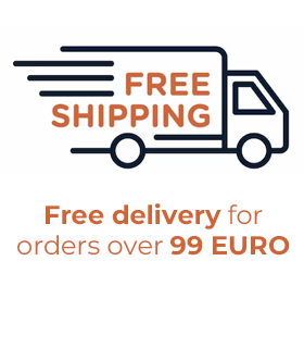 Free delivery for orders over 99 EUR