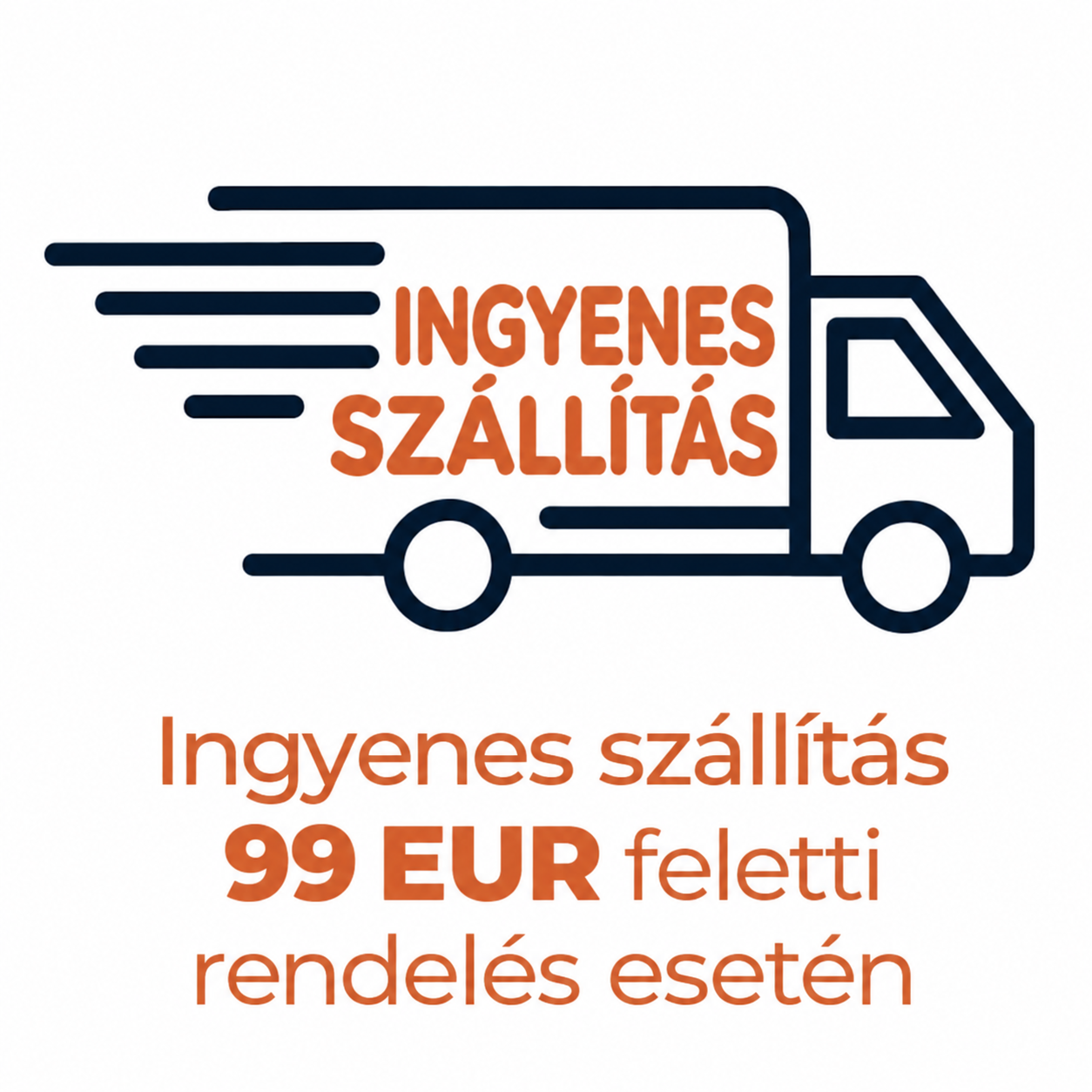 Ingyenes szállítás 99 EUR feletti rendelés esetén
